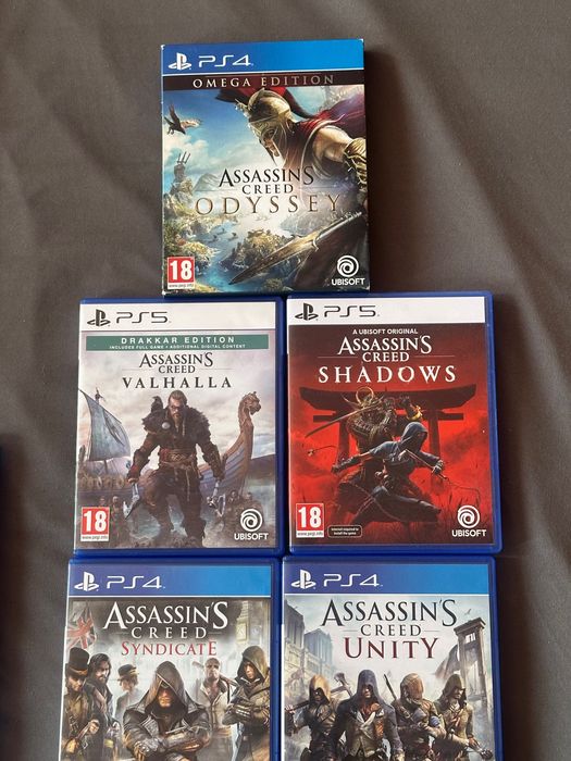 Продавам PS4 и PS5 игри
