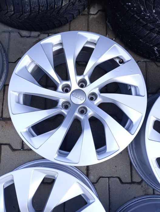 4jante aliaj 5x112 R18originale audi A3 A4 A5 A6 A8 Q5 allroad Quattro
