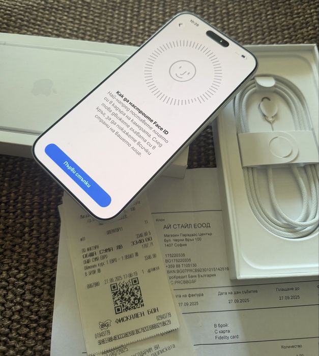 512GB КАТО НОВ Iphone 17 Pro Max 512GB Silver 24м. ГАРАНЦИЯ