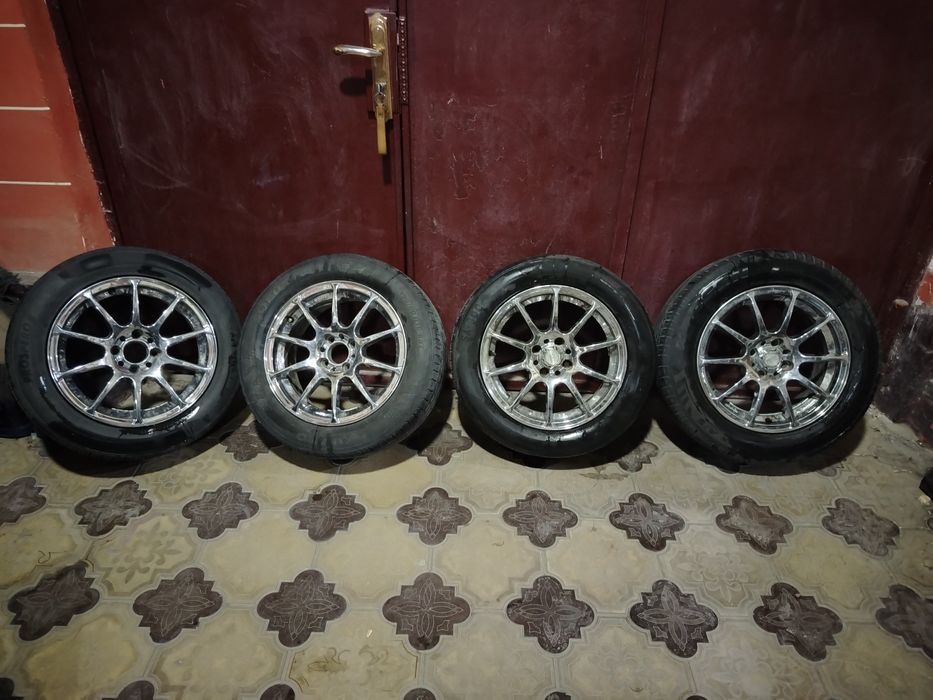 R15/195/60 sport Diska 4/100 spark, cobolt, nexia3 ga tushadi