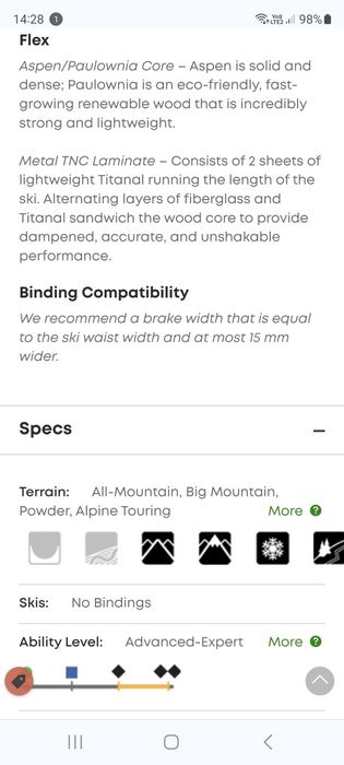 Ски К2 SideStash 174 см+туринг автомати Marker EPF, размер L