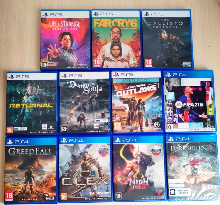Игры на ps5 ps4 новые