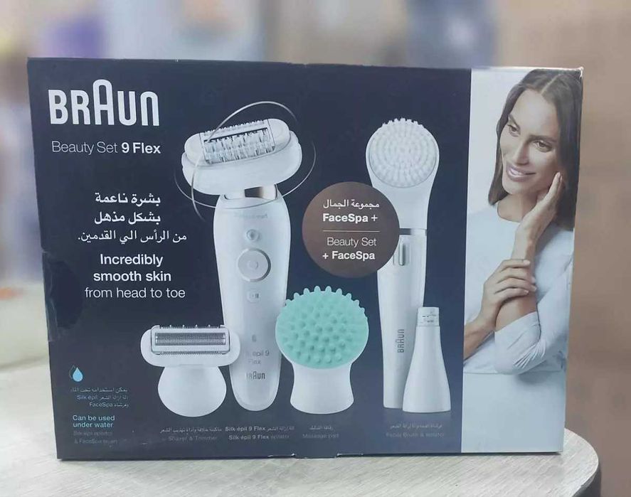 Эпилятор Braun Silk-epil 9 Flex SES 9300 для здоровья и красоты кожи.
