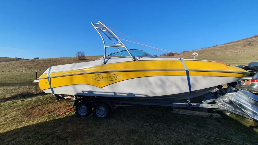 Vand barca Tahoe 234, motor diesel + trailer