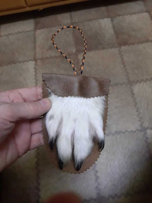 Лапа волка амулет оберег талисман.