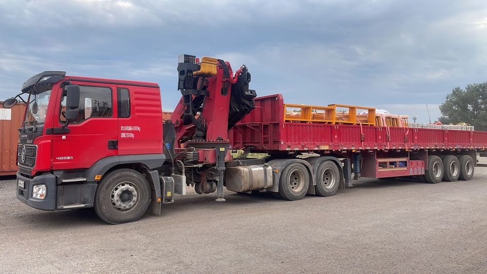 Услуги манипулятора полуприцепа