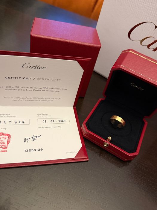 Inel cartier model clasic