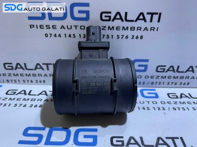 Senzor Debitmetru Aer Opel Meriva B 1.7 CDTI 2001 - 2017 Cod 55561912 0281002940 [B3499]