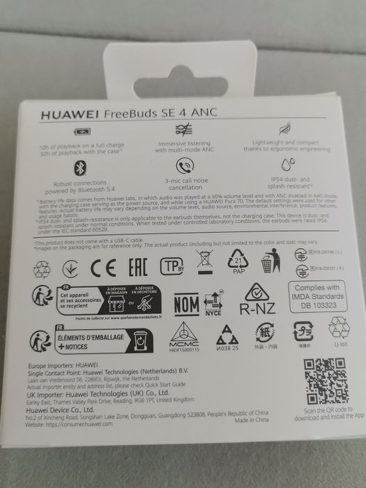 Huawei freebies SE 4 ANC