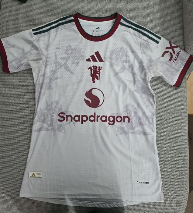 Tricou footbal player version manchester united sezon 26-27 third away kit( al treilea tricou de deplasare)