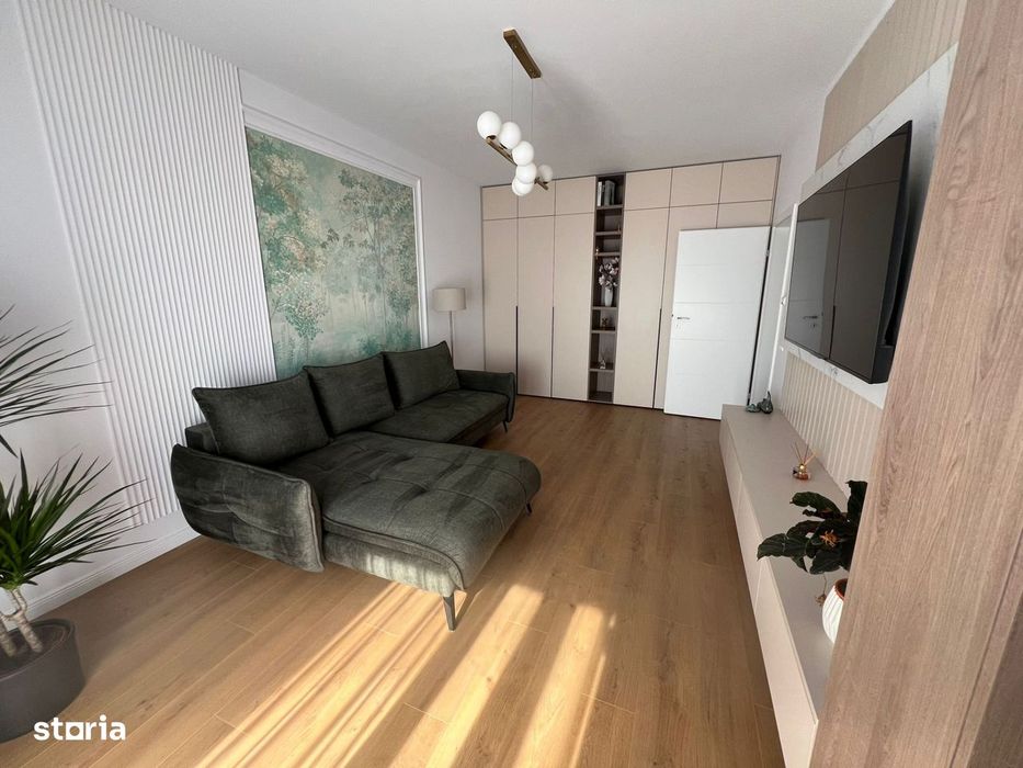 Apartament 2 camere, decomandat, 55mp, centrala, Kristal Residence