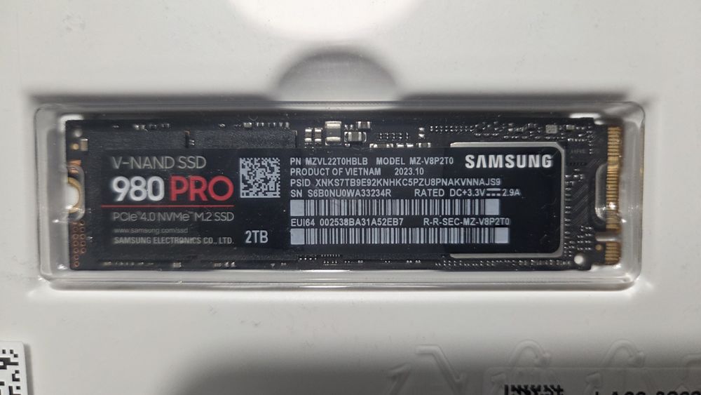 SSD 2TB Samsung EVO980 Pro