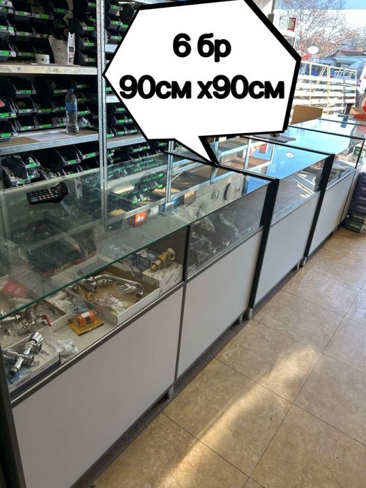 Стрлажи, витрини, оборудване за железария!