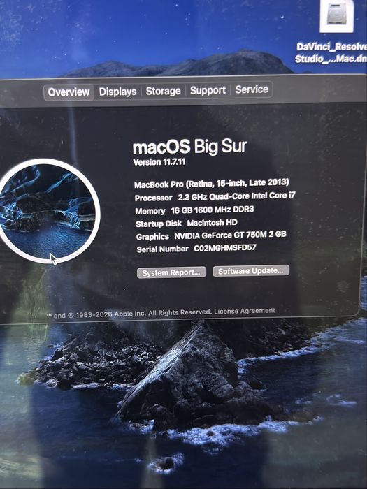 MacBook Pro Retina 15” Late 2013