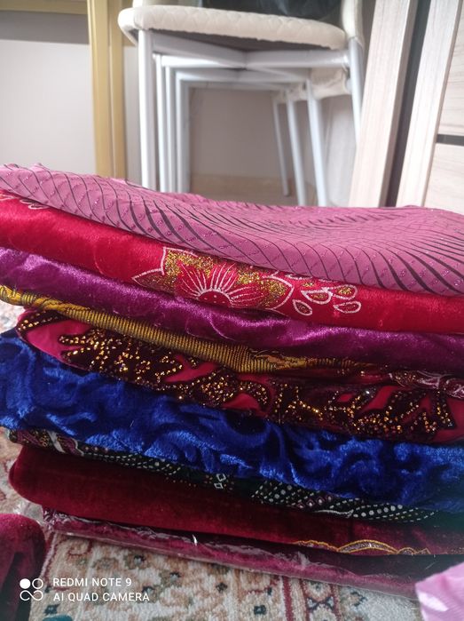 Продам отрезы тканей