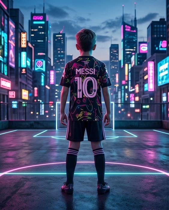 MESSI  детско юношески футболни екипи РЕТРО екипи