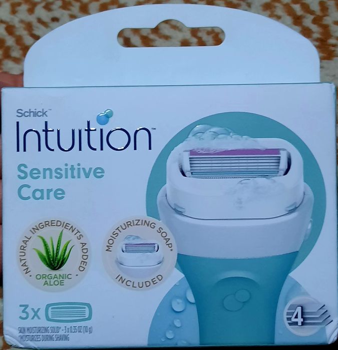 Продаётся Сменные картриджи Schick Intuition Blade, 3 шт.