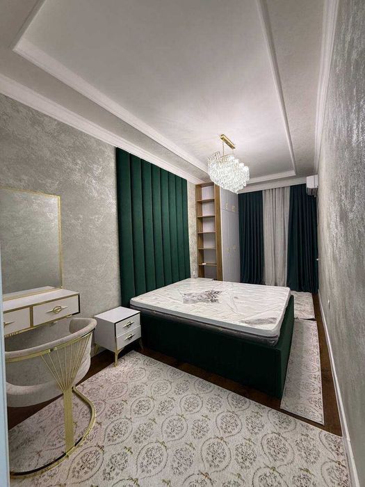 м.Х.Алимжана Дархан Басри-Баба 3-комн 6/8 100 м² евроремонт меб/тех