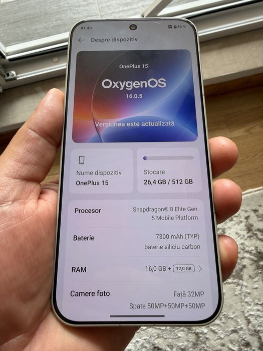 Vand Oneplus15  512GB