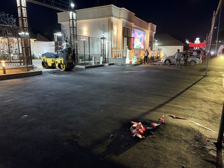 Асфальтирование укладка асфальта