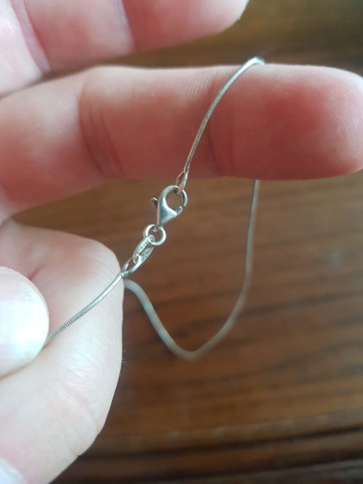 (9) Lant argint 925 italy pandantiv scut,impecabil