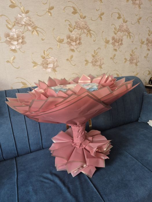 Цветы с деньгами