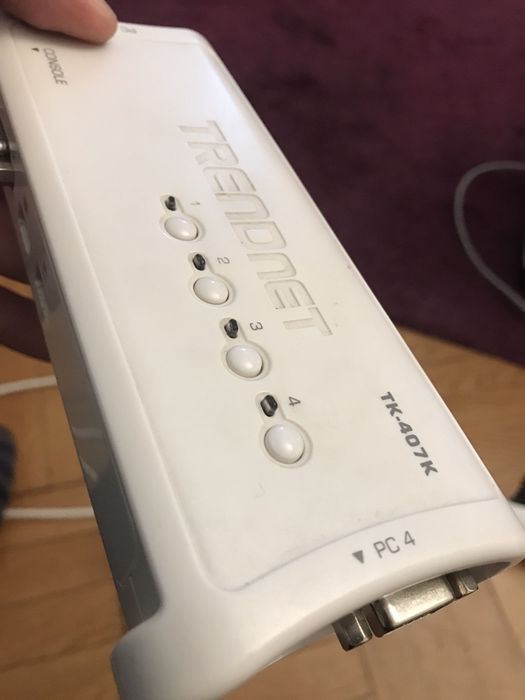 Trendnet TK-407K USB 4 Port KVM Switch Kit