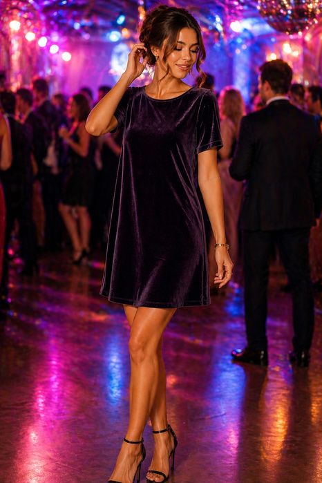 Rochie de catifea
