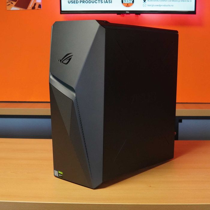 Desktop Gaming Asus Rog Stirx GL10CS i5-9400F, 8 GB RAM DDR 4, 256 GB SSD + 1 TB HDD, GTX 1650 4GB