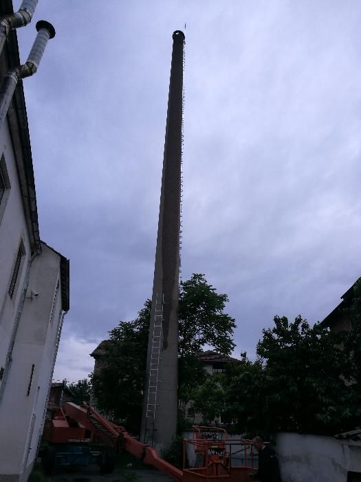 Инспектиране, укрепване, ремонт и разрушаване на комини