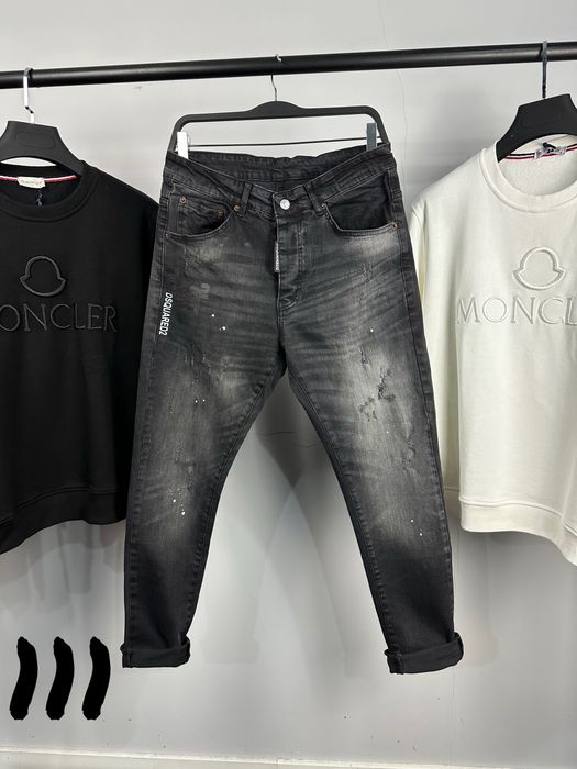 Dsquared мъжки черни дънки 6 модела