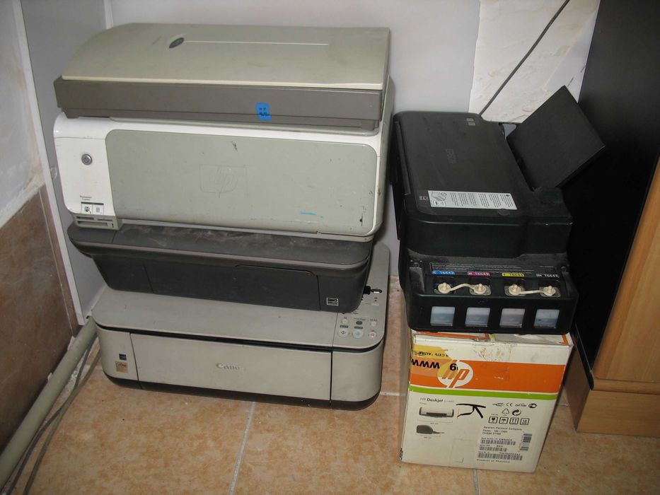 Принтеры, МФУ, сканеры новые и БУ на запчасти