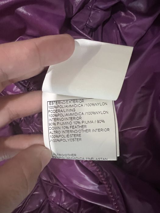 Geaca ermanno scervino(guess, armani),puf natural/guler blana naturala