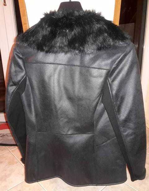 Кожухче от имитация на естествена кожа