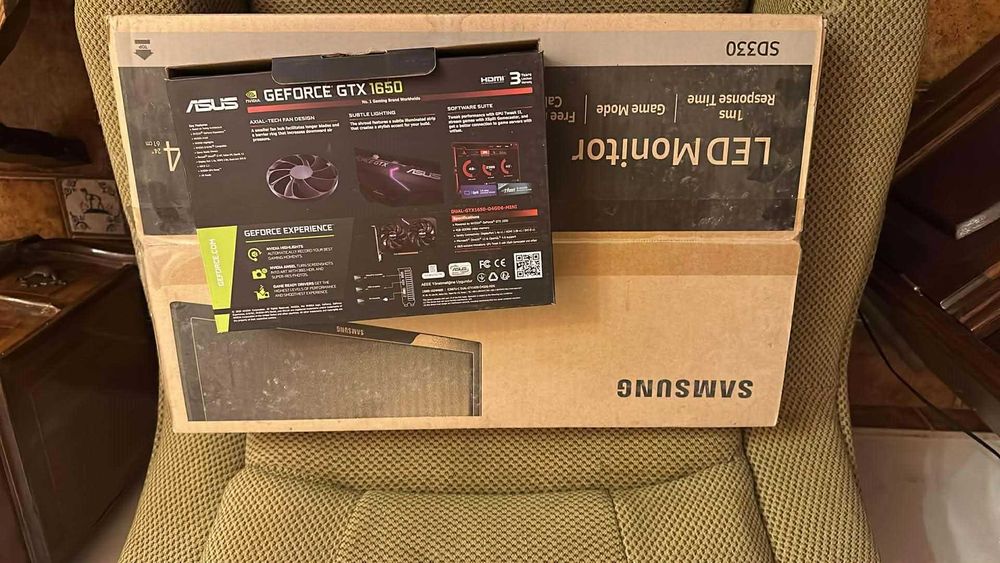 Setup Gaming Gtx 1650 Ti + Monitor si Tastatura