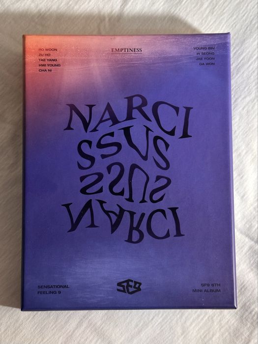 Кпоп альбом SF9 (Narcissus - Emptiness)