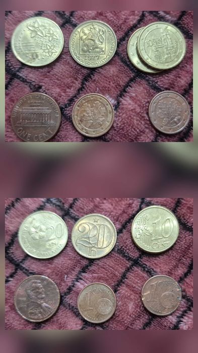 Монеты разных стран