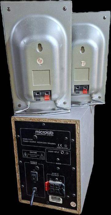 Колонки Стереосистема Microlab самбуферы.