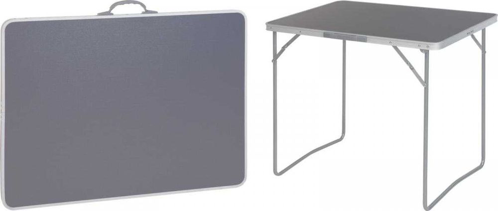 Сгъваема къмпинг маса 80×60×69 см – алуминиева