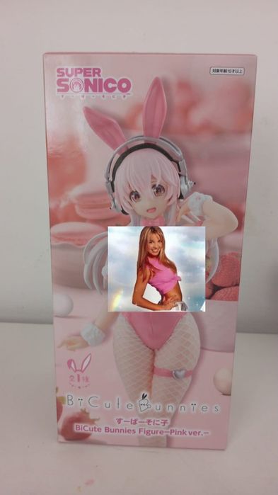 SoniComi (Super Sonico) - Sonico - BiCute Bunnies - Pink Rabbit ver. (FuRyu)