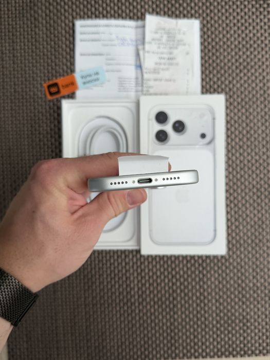 НОВ! *ЛИЗИНГ* iPhone 17 Pro 256Gb Silver 24М ГАРАНЦИЯ