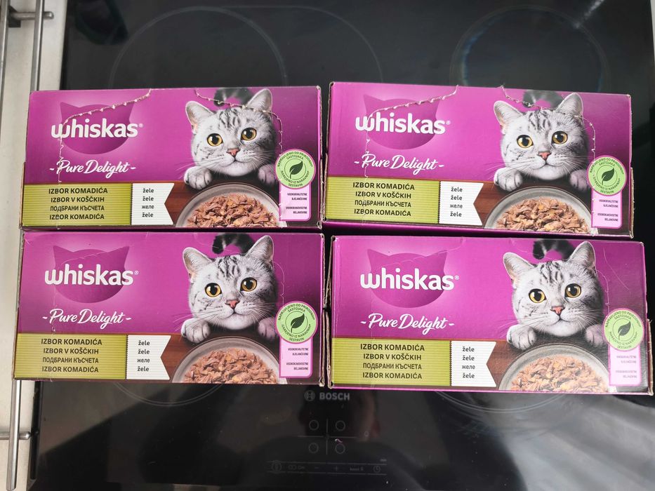 Котешка храна Whiskas Pure Delight