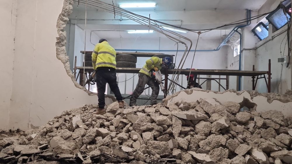 Demolari rapide fără praf și 0 zgomot