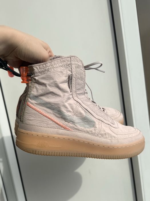 Nike AF1 Air Force 1 High Shell Platinum Violet/Metallic