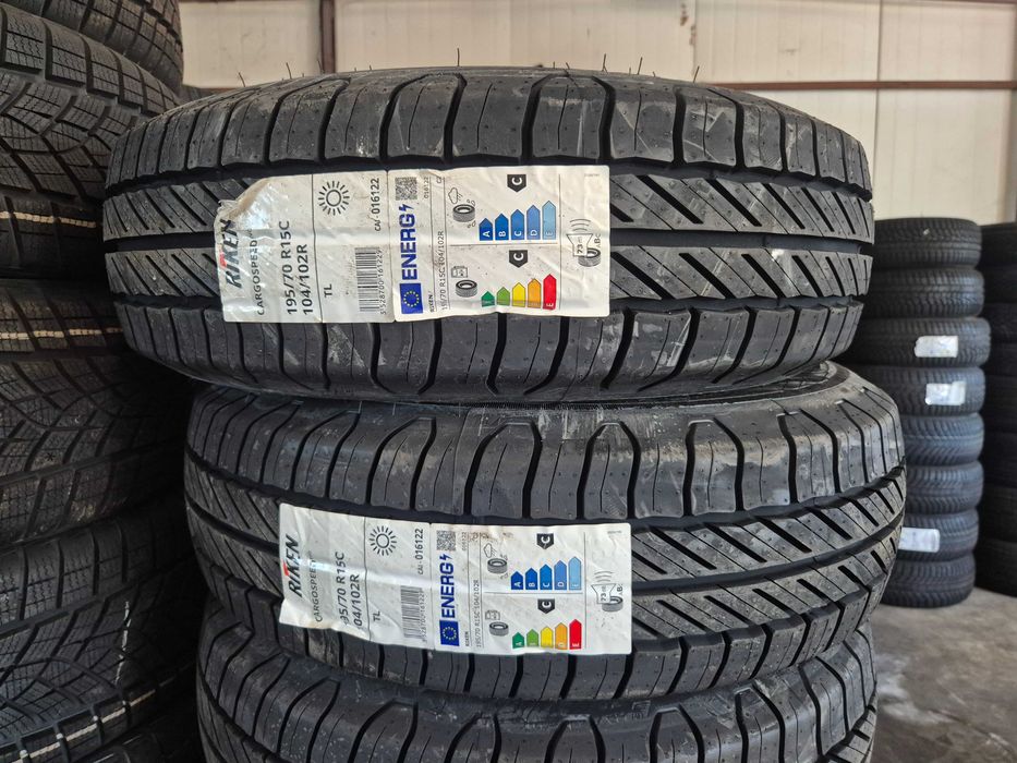 Anvelope de VARA - 195/70/15C 104/102R - RIKEN CargoSpeed - NOU - DOT 2024 ! SUPER PRET OFERTA !!