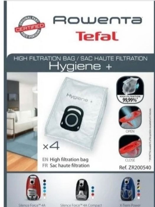 Мешки пылесборники для робот пылесоса Tefal