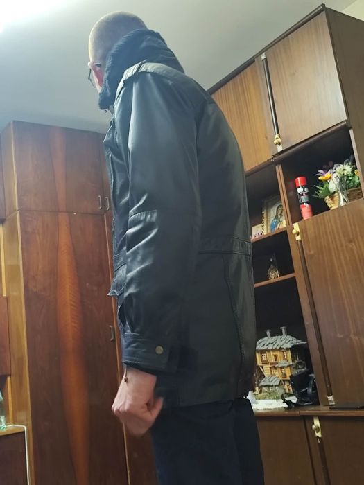 Мъжко Яке от естествена кожа