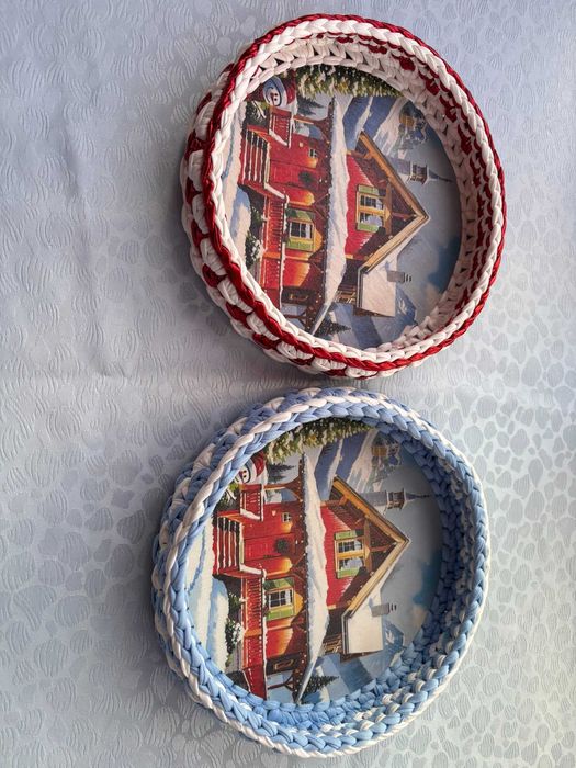 Ръчно изработени коледни панерчета