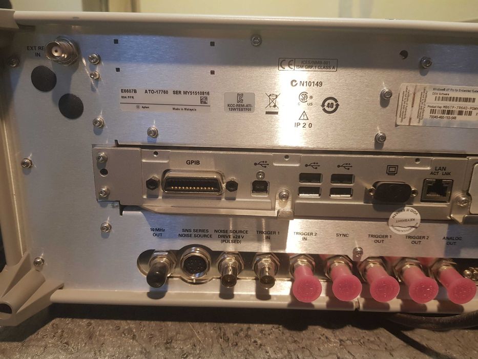 Analizor de Spectru Agilent E6607B , Communications Test Set EXT-B