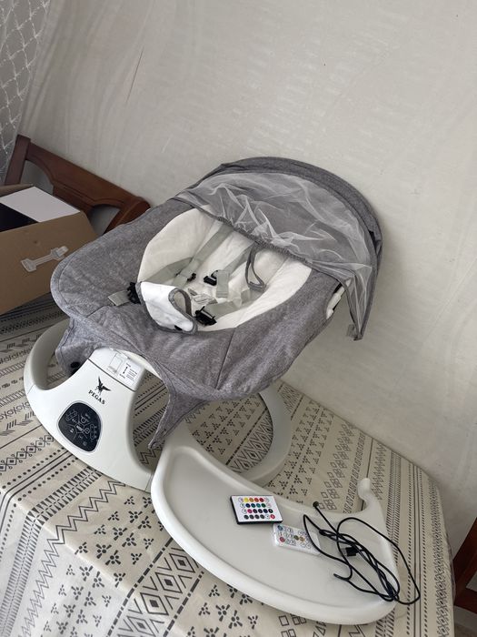 Шезлонг бала жатқызуға ыңғайлы